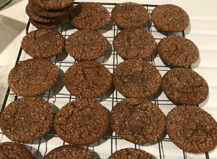 Ginger Molasses Cookies