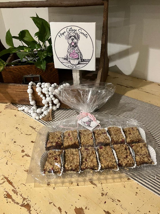 Cranberry Apple Bars