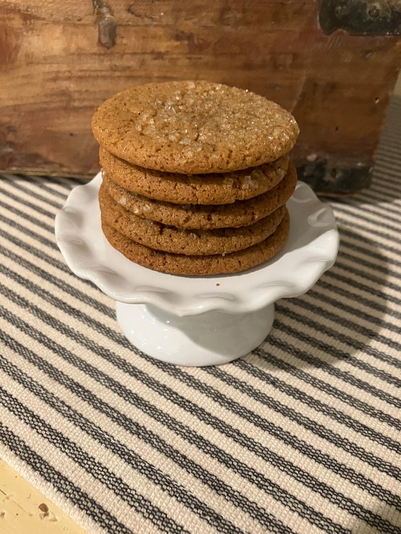 Ginger Molasses Cookies