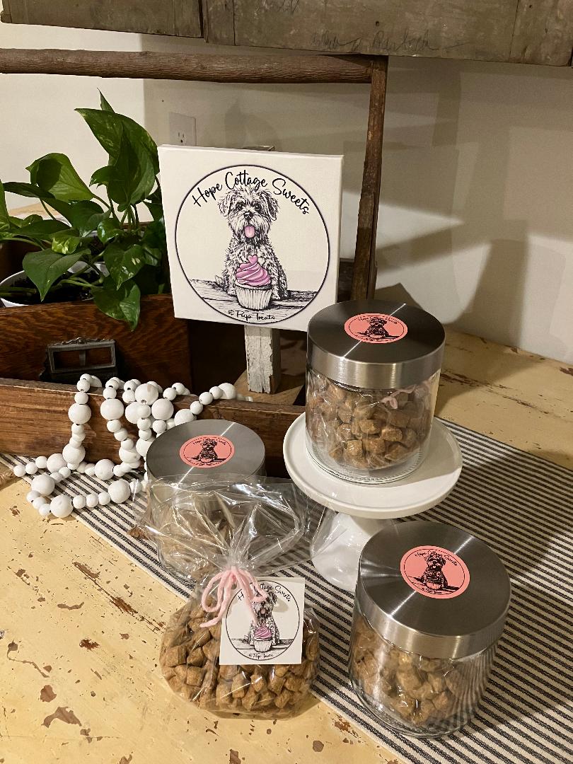 Peanut Butter/Pumpkin Pup Treats